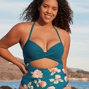 NWOT Cupshe One Piece Swimsuit